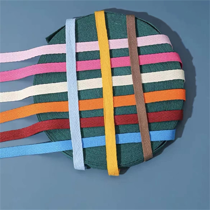 1cm纯棉人字织带