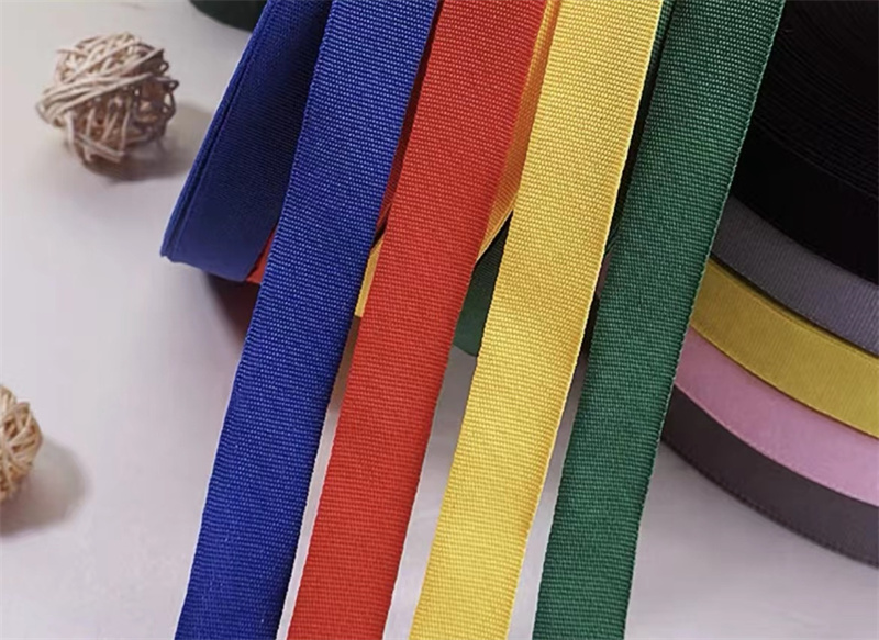3cm彩色涤纶平纹带