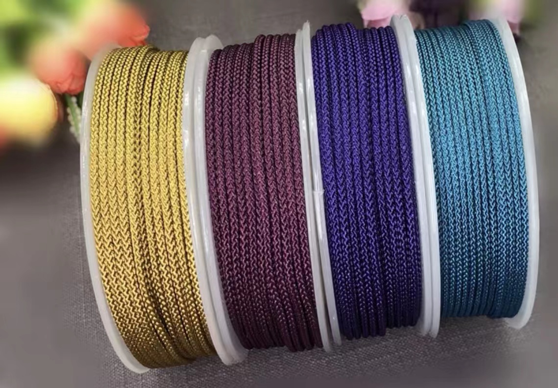0.3cm colored cotton cord