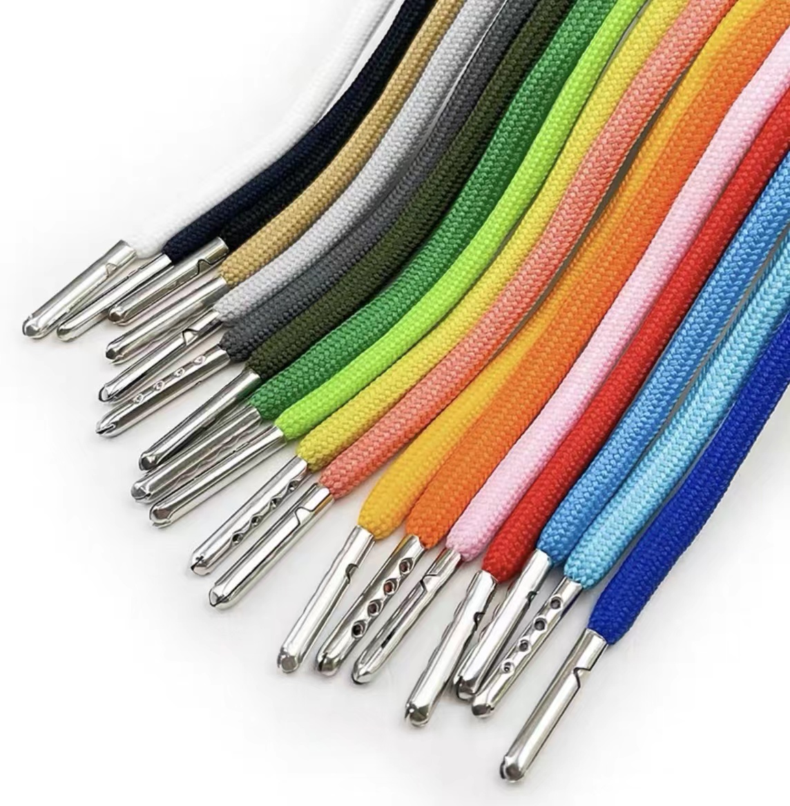 0.6cm polyester cotton wrapped Mullein round rope